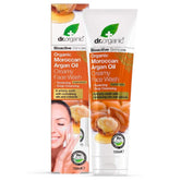 Dr.Organic Moroccan Argan oil Creamy Face Wash - 150ml - Wellness Shoppee