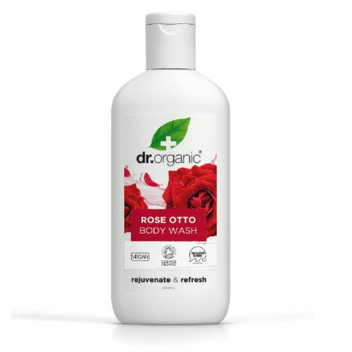 Dr.Organic Rose Body Wash 250ml - Wellness Shoppee