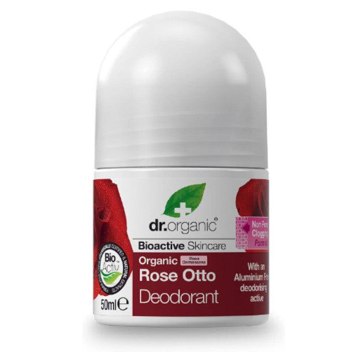 Dr.Organic Rose Deodorant 50ml - Wellness Shoppee