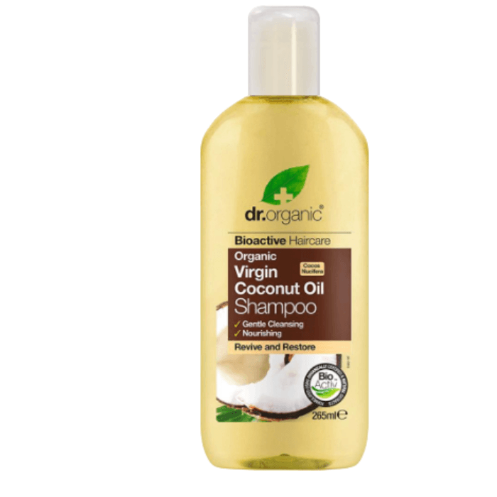 Dr.Organic Virgin Coconut Shampoo-265ml - Wellness Shoppee