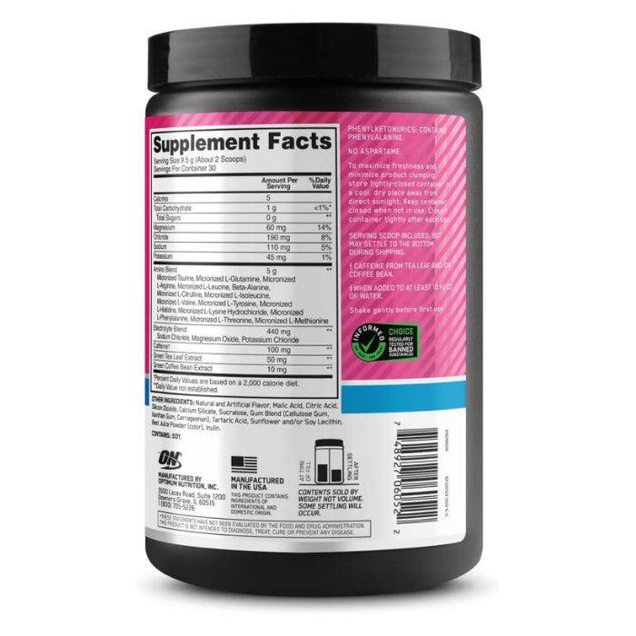 Optimum Nutrition Essential Amino Energy + Hydration - Wellness Shoppee