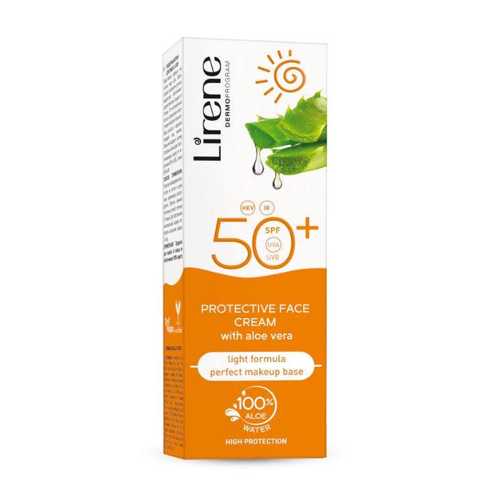 Lirene Dermoprogram (SPF50) Protective Face Cream 50ml - Wellness Shoppee