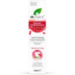 Dr. Organic Triple Action Pomegranate Toothpaste 100ml - Wellness Shoppee