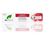 Dr. Organic Triple Action Pomegranate Toothpaste 100ml - Wellness Shoppee