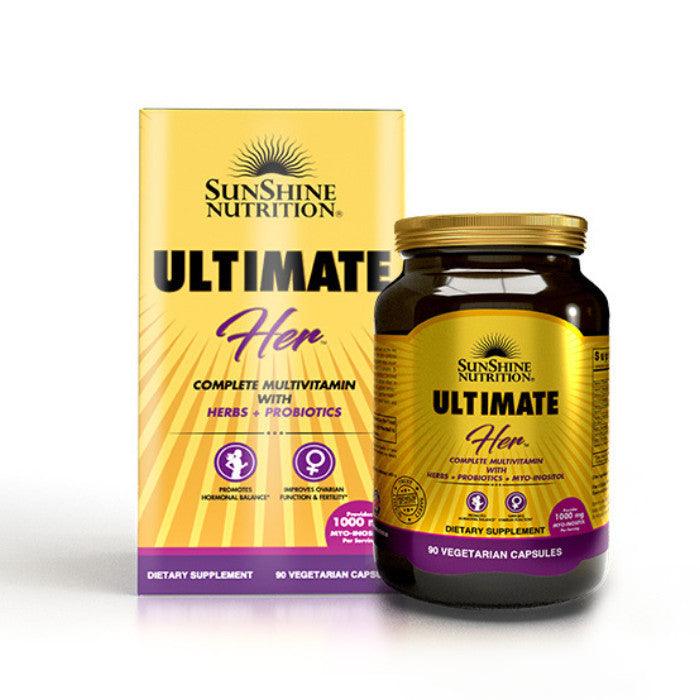 Sunshine Nutrition Ultimate Her Multivitamin Cap 90s - Wellness Shoppee