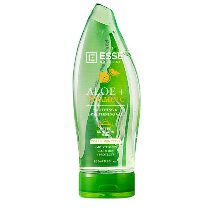 Esse Naturals Aloe Vera+Vitamin C After Sunburn Gel 265ml - Wellness Shoppee