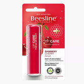 Beesline Shimmery Cherry Lip Care Balm Red 4g - Wellness Shoppee