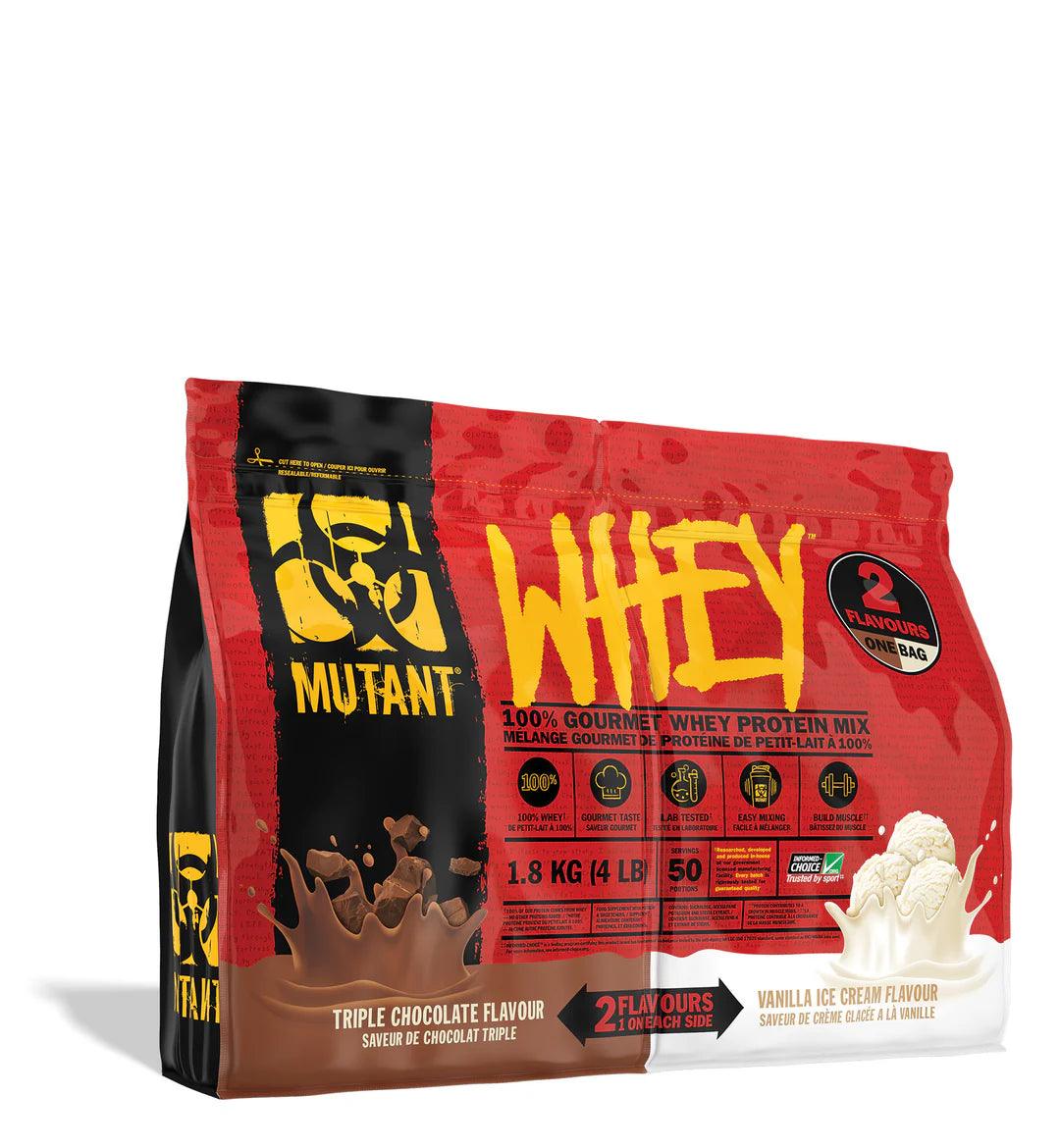 Mutant WHEY 4lb Dual Flavor - Whey Protein Mix 6lbs - Wellness Shoppee