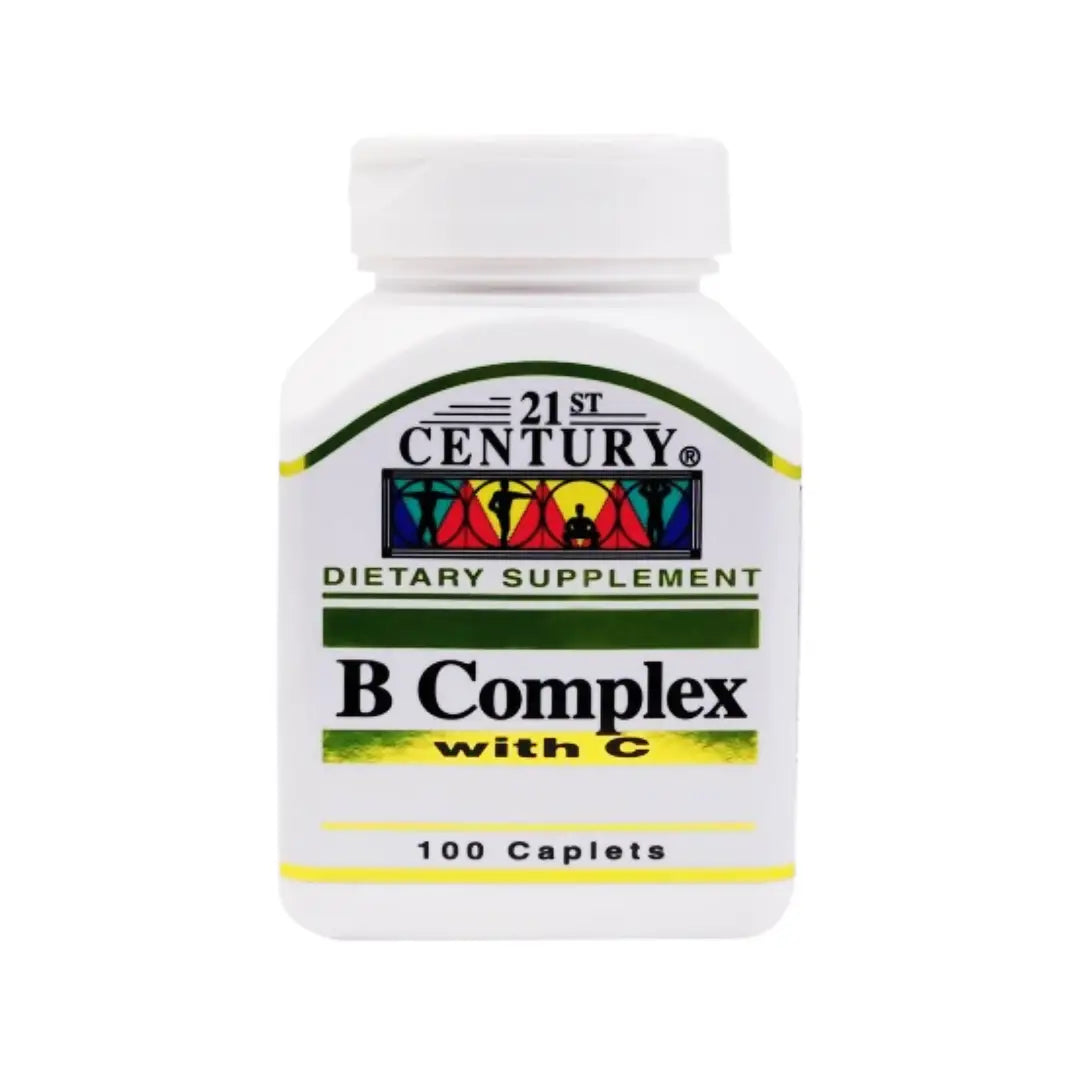 21st Century B Complex with Vitamin C, 100 Caplets