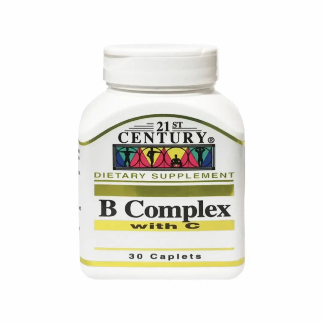 21st Century B Complex with Vitamin C, 30 Caplets