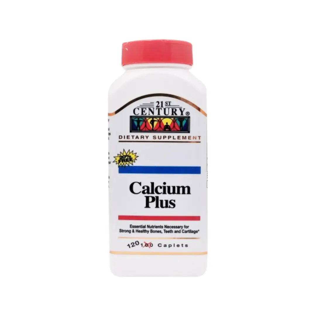 21st Century Calcium Plus, 120 Caplets