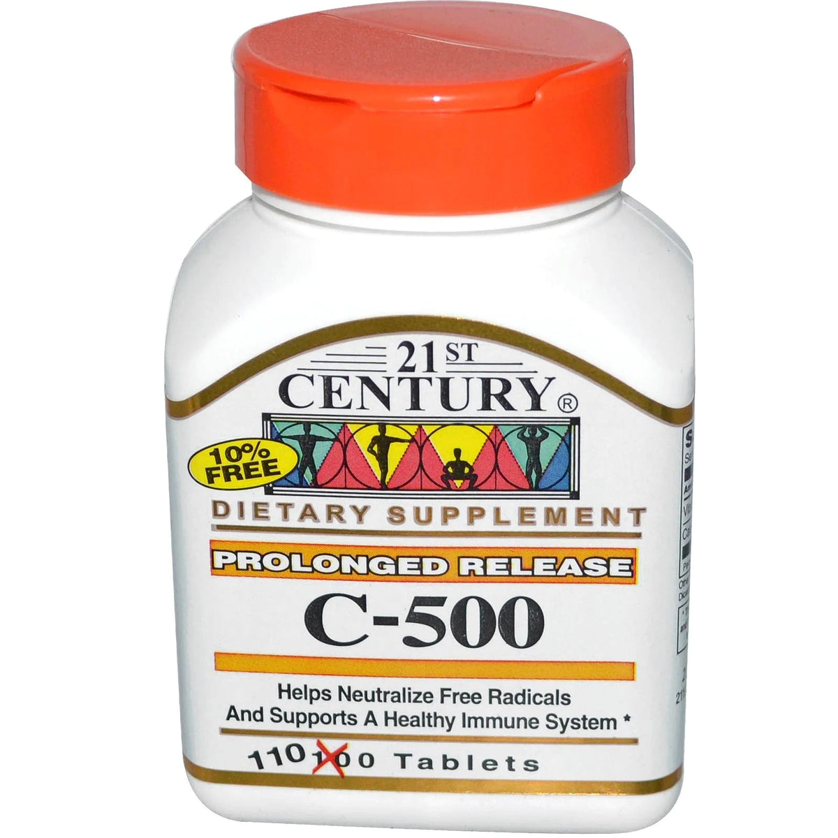 21st Century Vitamin C 500mg Prolonged Release, 110 Tablets