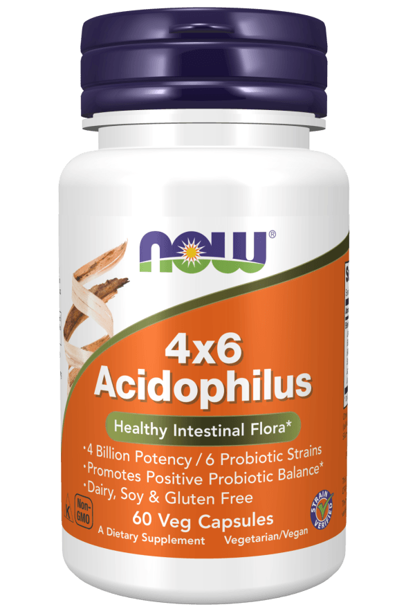 Acidophilus 4x6 Veg Capsules - Wellness Shoppee