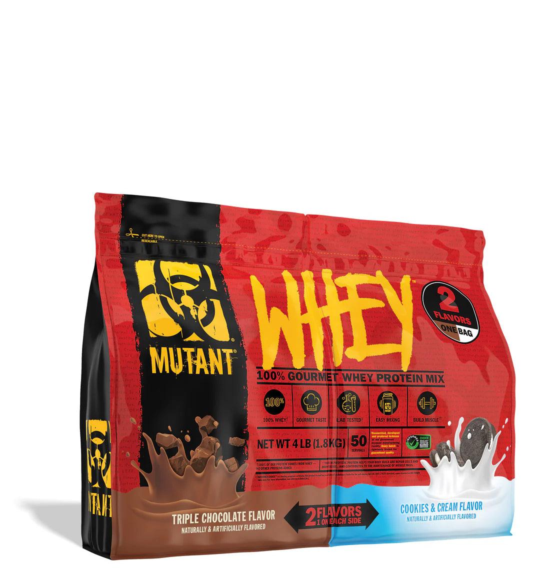 Mutant WHEY 4lb Dual Flavor - Whey Protein Mix 6lbs - Wellness Shoppee