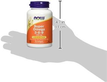 Now Super Omega 3-6-9 1200 Mg Softgels - 90 - Wellness Shoppee