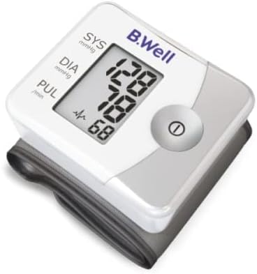 B.Well PRO-39 Wrist Blood Pressure Monitor with Portable Travel Storage Case