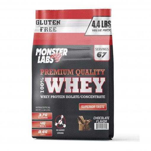 Monster Labs 100% Whey Protein , 4.4lbs - Wellness Shoppee