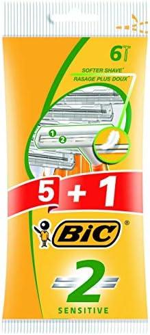 Bic 2 Sensitive Razor White 15 Razors - Wellness Shoppee