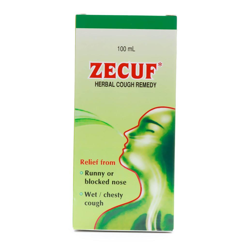 Zecuf Sugar Free Cough Syrup 100ml - Wellness Shoppee