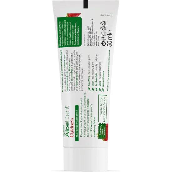 Aloe Dent Toothpaste Childrens 50 ml - Wellness Shoppee