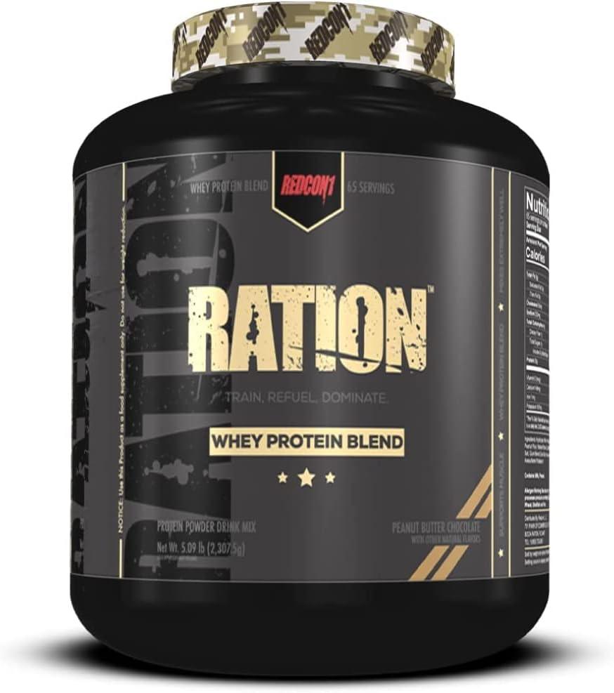 REDCON1 Ration Whey Protein Blend - Peanut Butter Chocolate - Wellness Shoppee