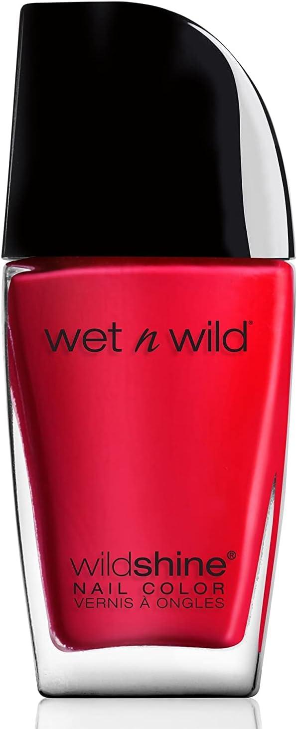 Wet n Wild Shine Nail Color Red Pack of 1 x 13 ml - Wellness Shoppee