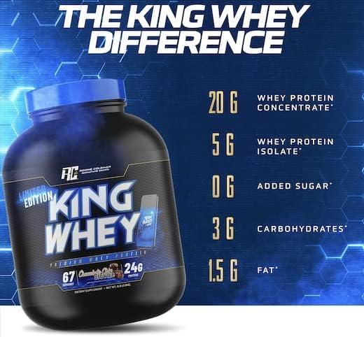 Ronnie Coleman King-Whey Dark Chocolate - Wellness Shoppee