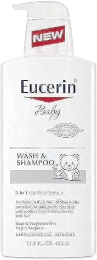 Eucerin Baby Wash & Shampoo - 13.5 oz