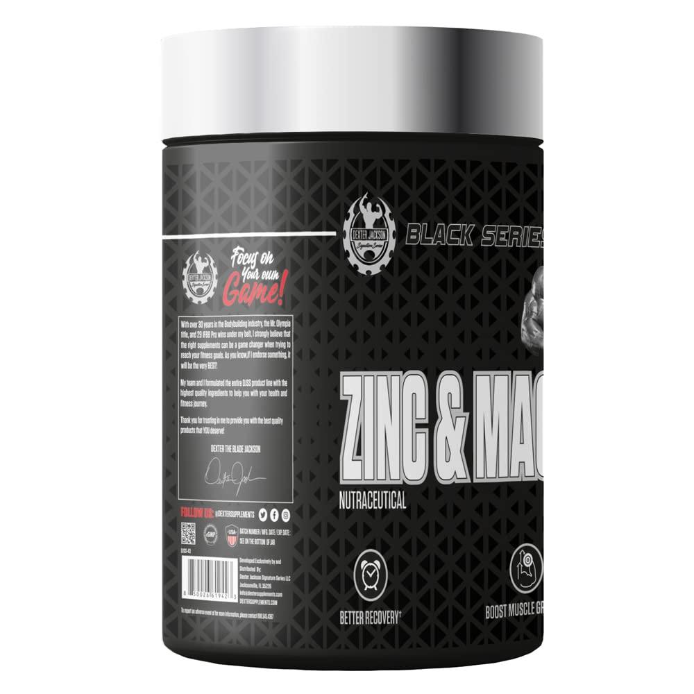 Dexter Jackson Black Series Zinc & Magnesium Supreme - Wellness Shoppee