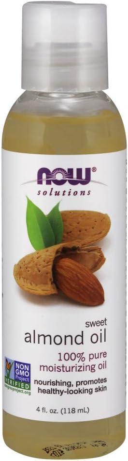 Now Solutions Sweet Almond Moisturizing Oil, 118 ml - Wellness Shoppee