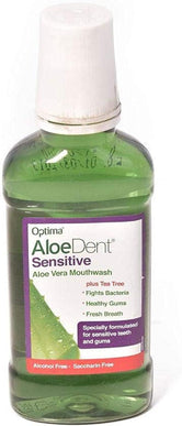 Aloedent Sensitive Aloe Vera Mouthwash 250ml - Wellness Shoppee