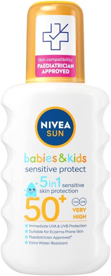 NIVEA Sun Kids Sensitive Spray Spf 50+ - Wellness Shoppee