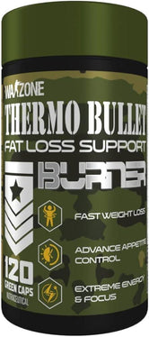 Warzone Thermo Bullet Thermogenic Fat Burner - Wellness Shoppee