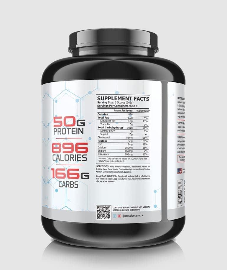 Proscience Mass Gainer, 6lbs - Wellness Shoppee