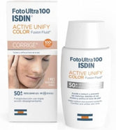 Isdin FotoUltra 100 Active Unify Color Fusion Fluid SPF50+ 50ml - Wellness Shoppee