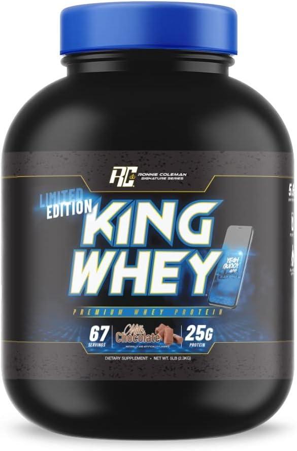 Ronnie Coleman King-Whey Dark Chocolate - Wellness Shoppee