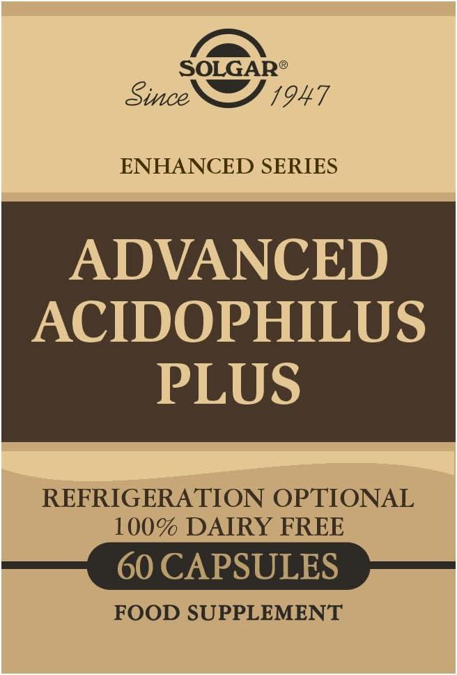 Solgar Advanced Acidophilus Plus 60 Vegetable Capsules - Wellness Shoppee