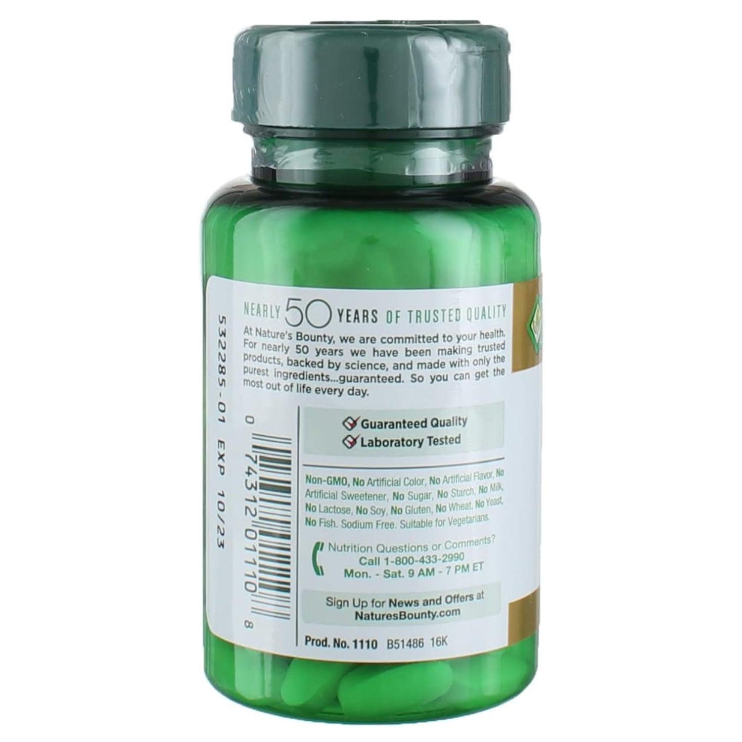 Nature's Bounty Potassium 99mg Caplets 100's - Wellness Shoppee