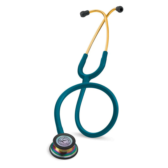 Littmann Classic III Monitoring Stethoscope: Caribbean Blue Rainbow 5807