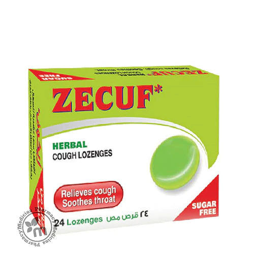 Zecuf Herbal Lozenges Sugar Free 24s - Wellness Shoppee