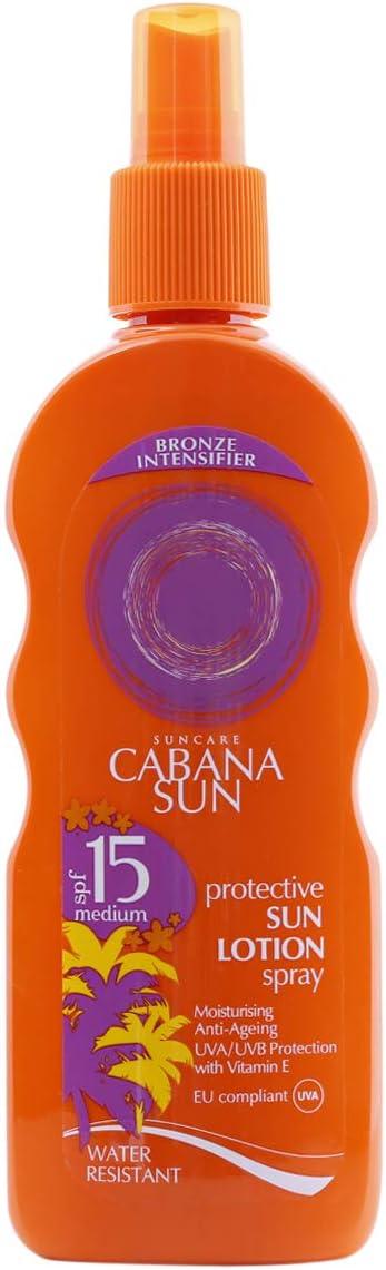 Cabana Sun Lotion Spray SPF 15, 200ml - Wellness Shoppee