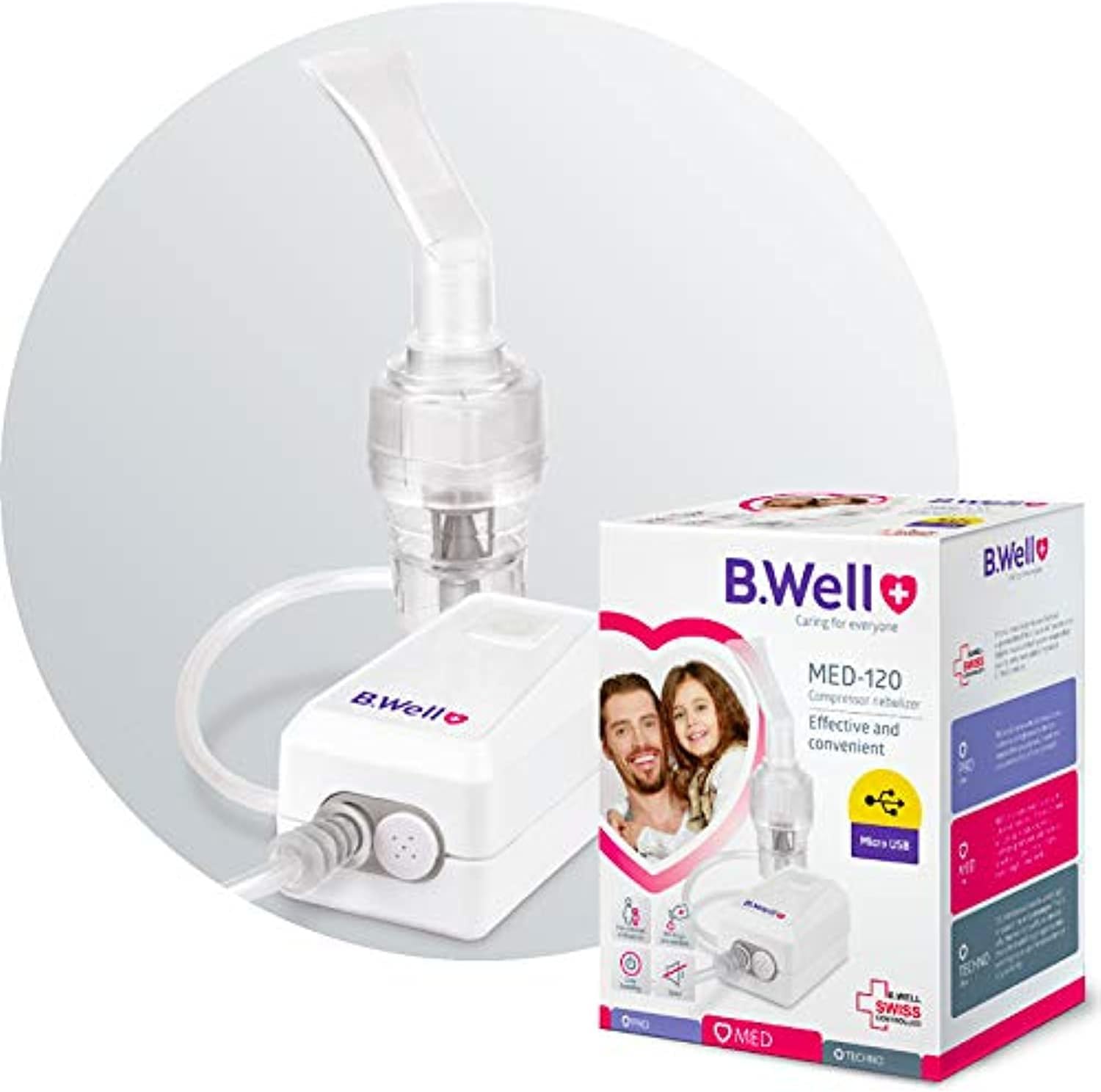 B.Well MED-120 Compressor Nebulizer Compact