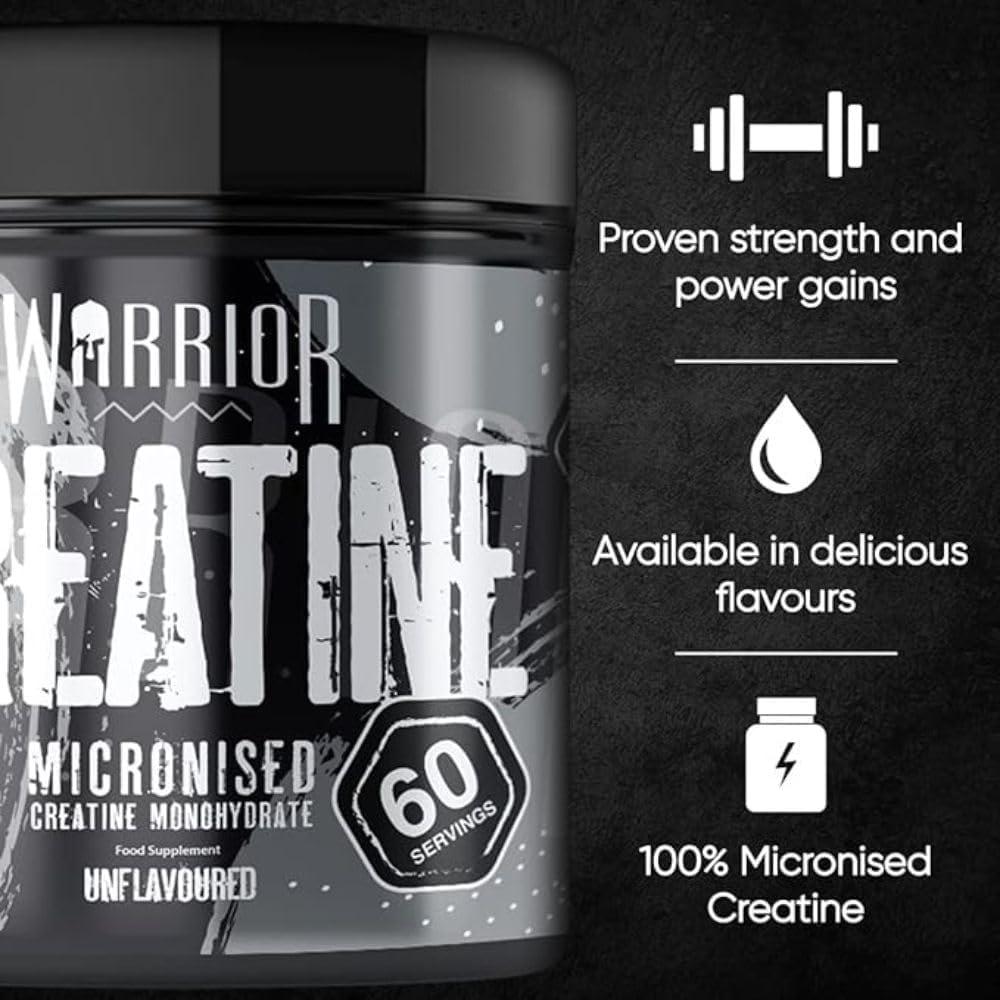 Warrior Supplements Essentials Creatine Powder, 300 g - Wellness Shoppee