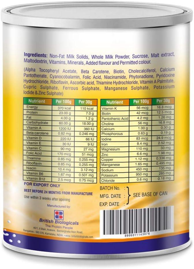 British Biologicals Mango Flavour B-Protin 400g - Wellness Shoppee