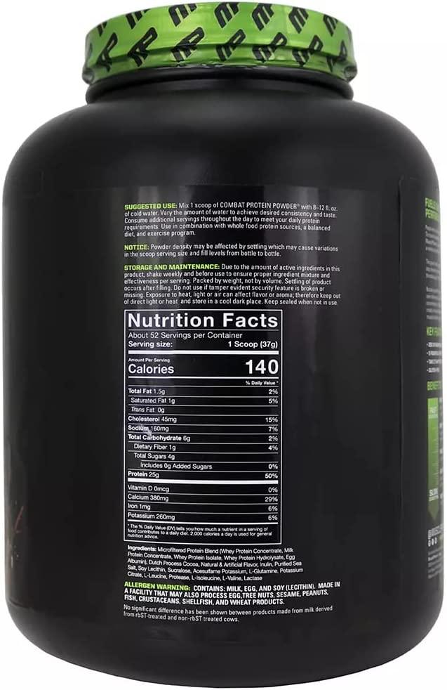 MusclePharm Combat Protein Powder 4lb - Wellness Shoppee