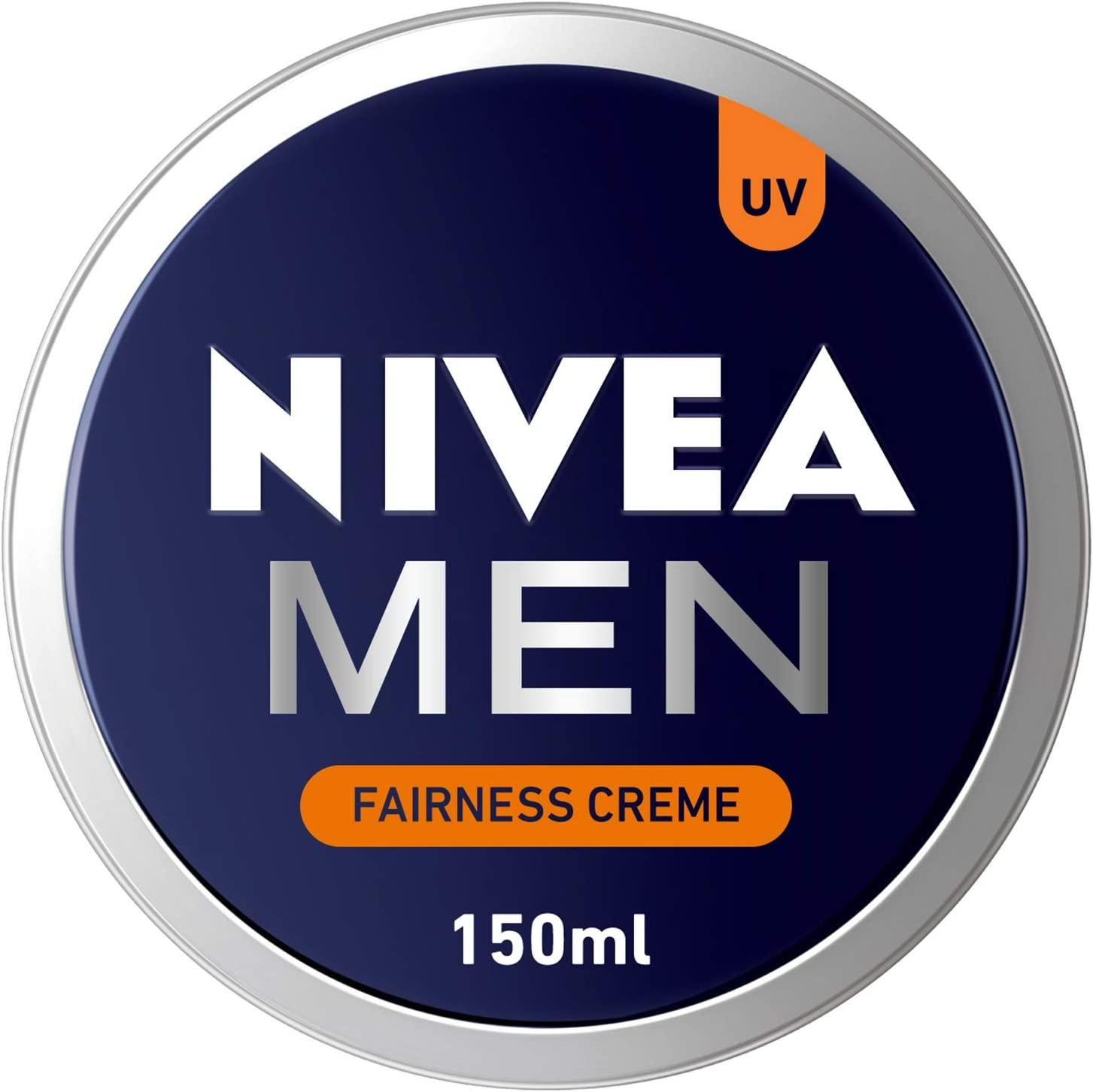 NIVEA MEN Face, Body & Hands Cream, Fairness Fair & Even Skin Tone, Tin 150ml - Wellness Shoppee