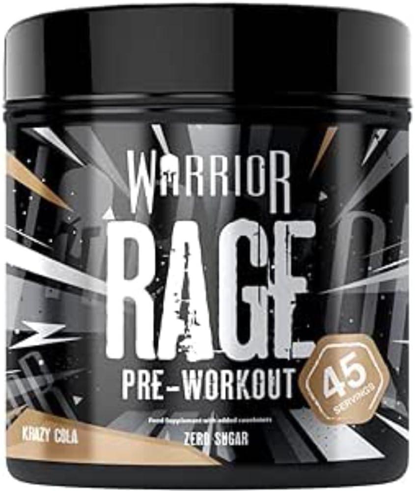 Warrior Rage Pre Workout Powder 45 Servings - Wellness Shoppee