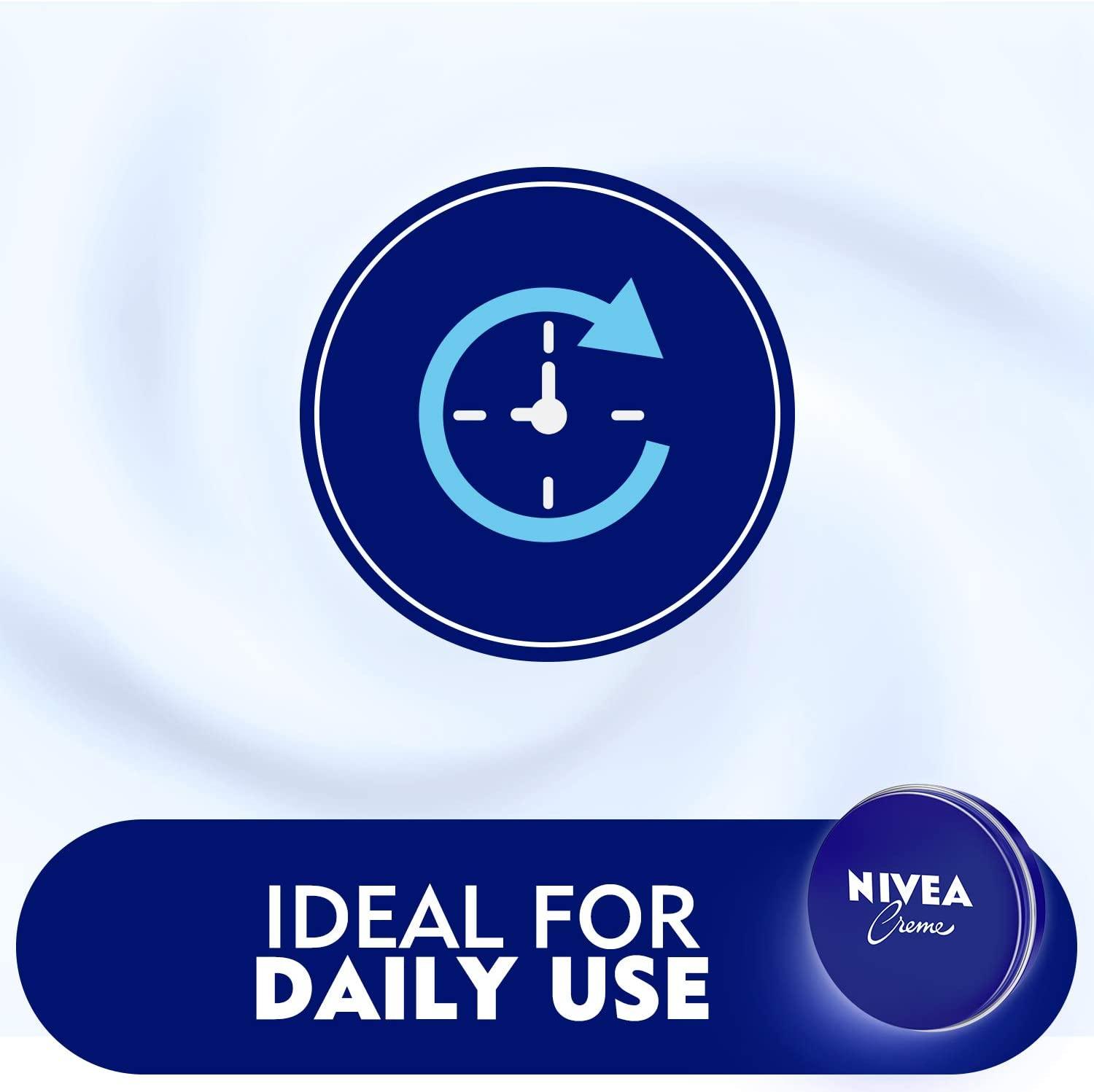 NIVEA Creme Moisturising Cream, Universal All Pourpose Face Body Hands, Tin 150ml - Wellness Shoppee