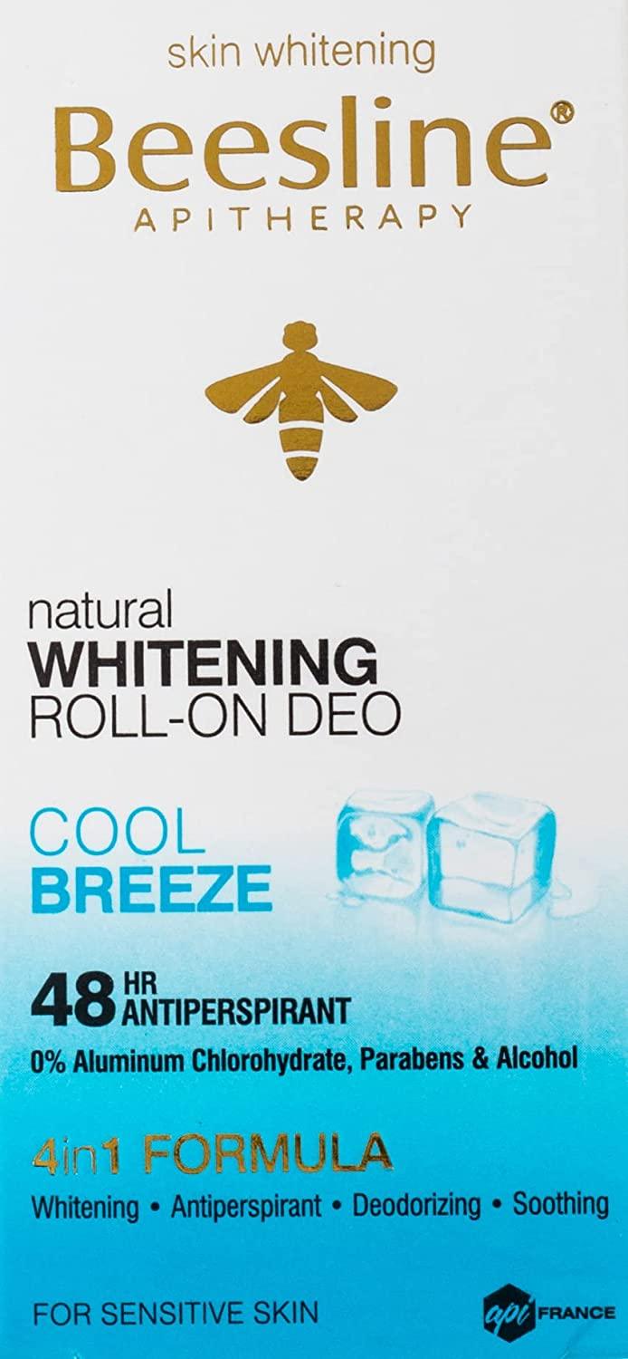 Beesline Whitening Roll-On Deodorant, Cool Breez - Wellness Shoppee