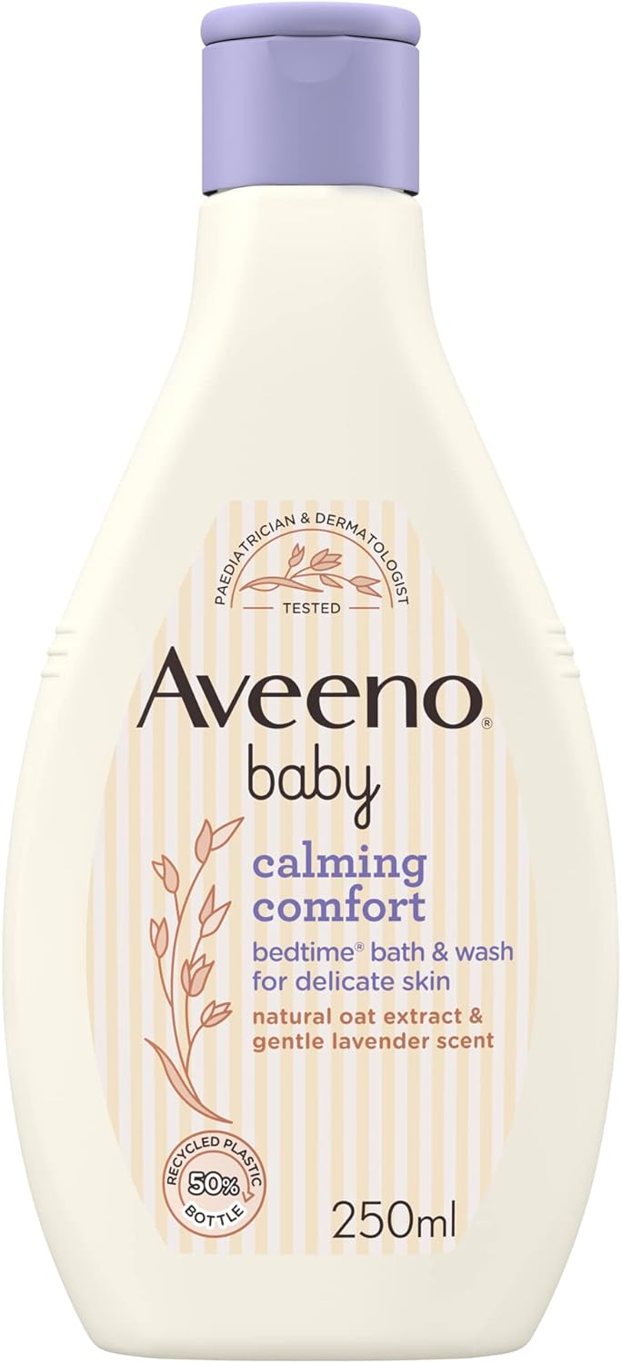 Aveeno Baby Calming Comfort Bedtime Bath and Wash 250ml
